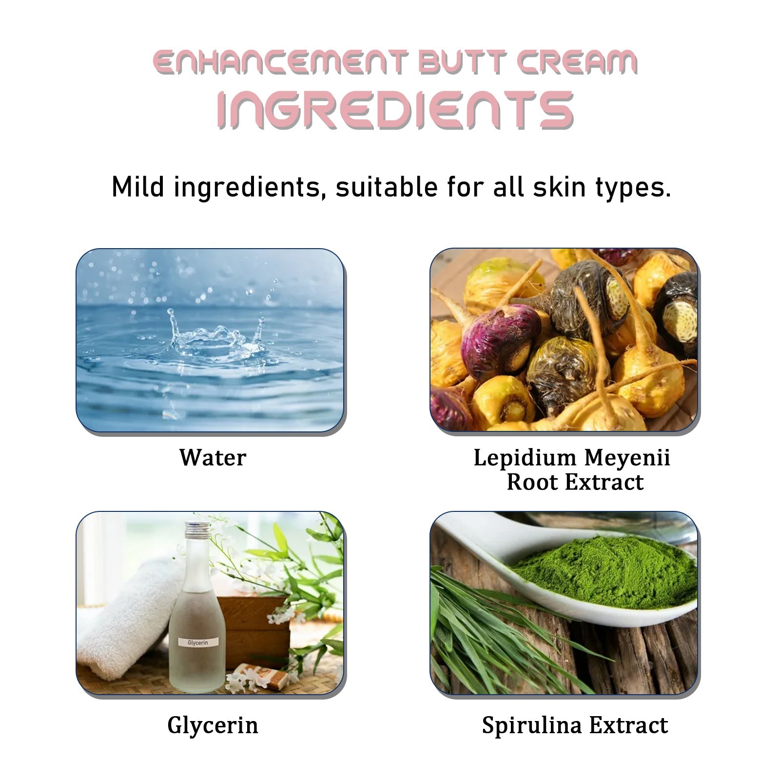 Butt Lift Cream Sculpting, Lifting, Firming And Toning Buttocks Care Moisturizing And Filling Butt Lift Cream